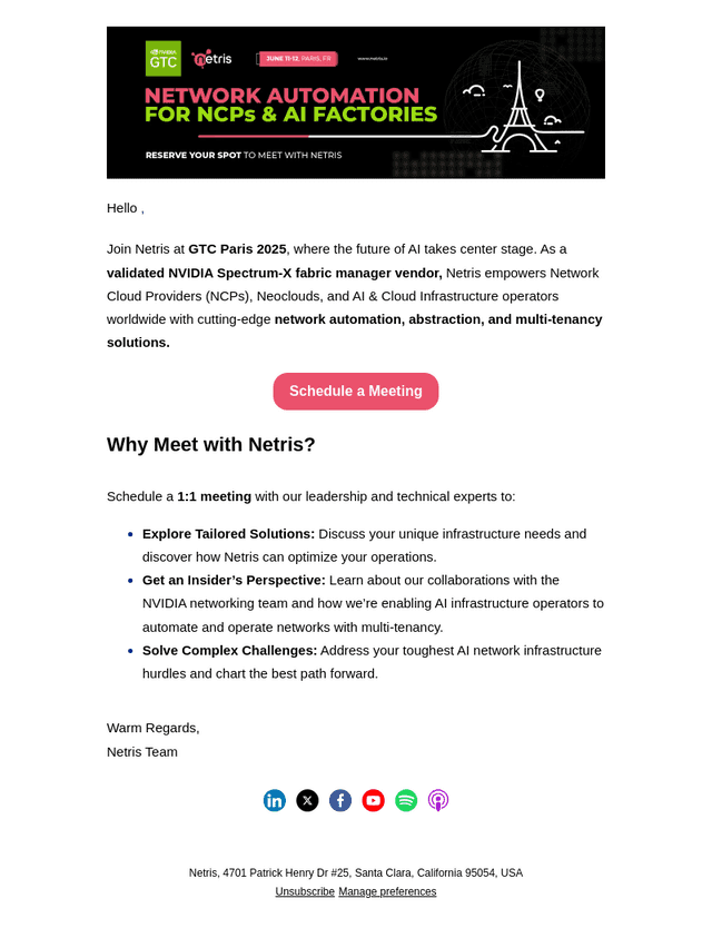 Netris email from Wed, Jun 4, 2025