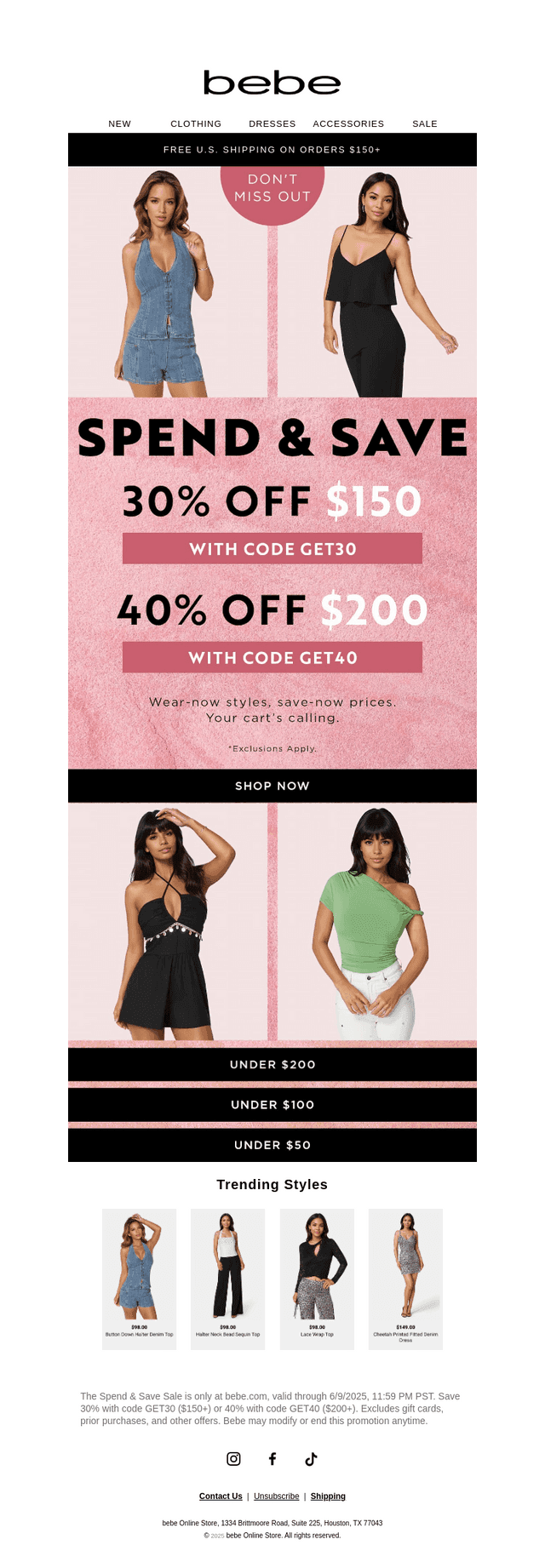 Don’t Miss This Sale 🔥 Spend & Save