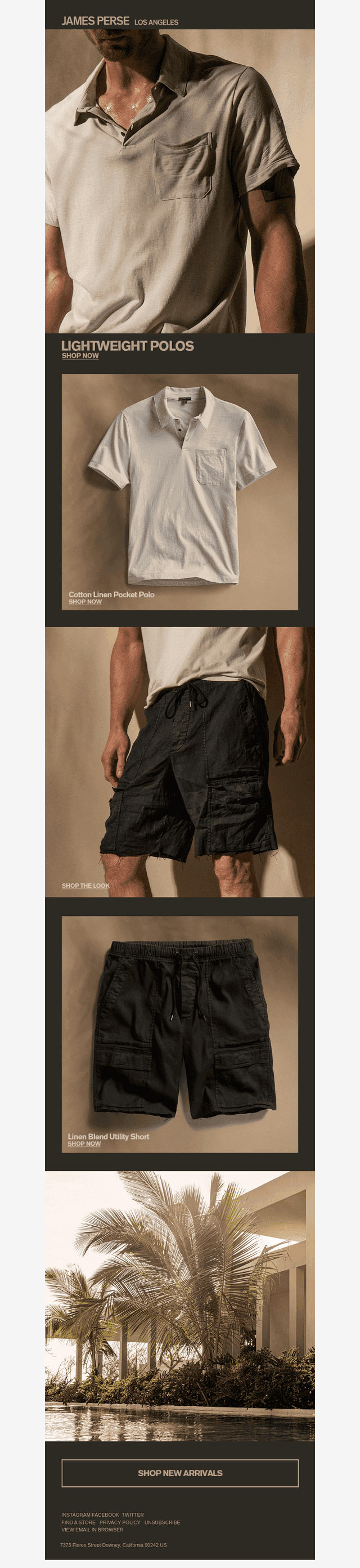 New Summer Polos + Shorts