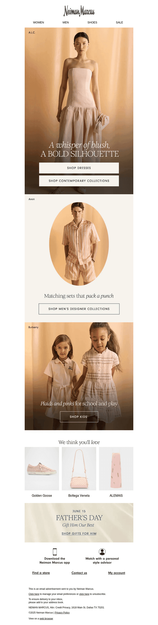 Pale hues perfect for summer