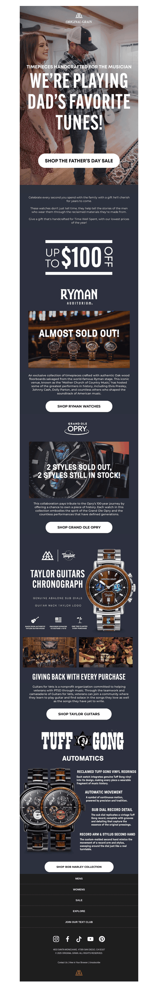 Timepieces that Strike a Chord