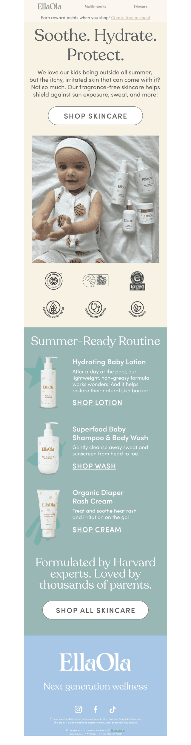 Summer-Proof Their Skincare 🌞
