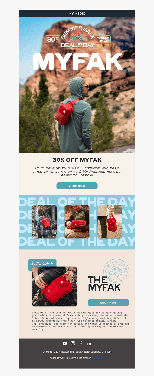 IT'S BACK!!! 30% OFF THE MYFAK!