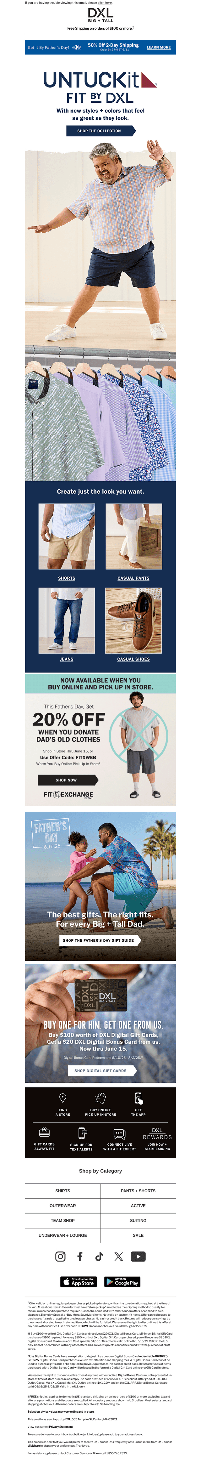 📣 New Summer Styles From UNTUCKit.