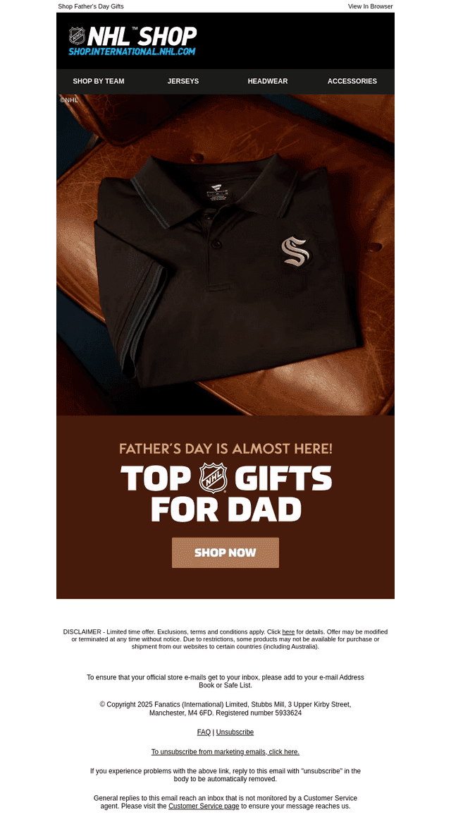 Top Gifts for Dad