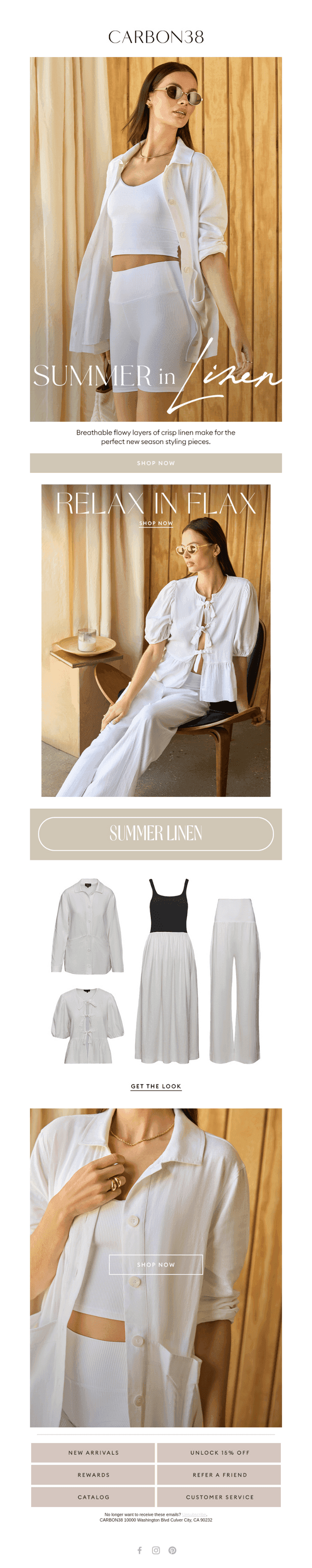 NEW: The Linen Capsule