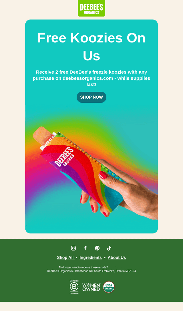 FREE Gift with Purchase 🎉