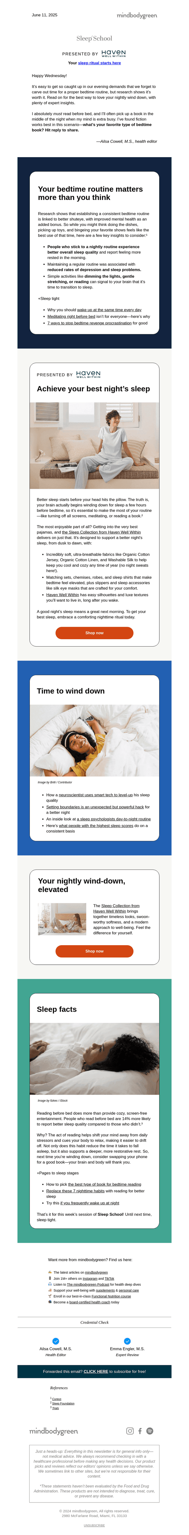 Your bedtime routine matters more than you think