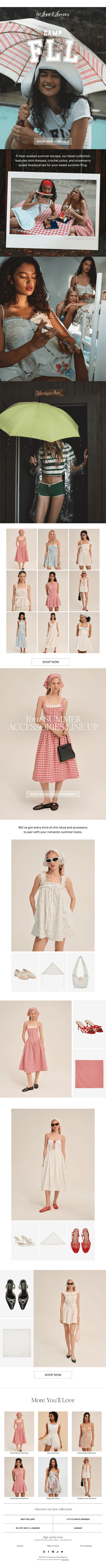 NEW: A dream summer line-up