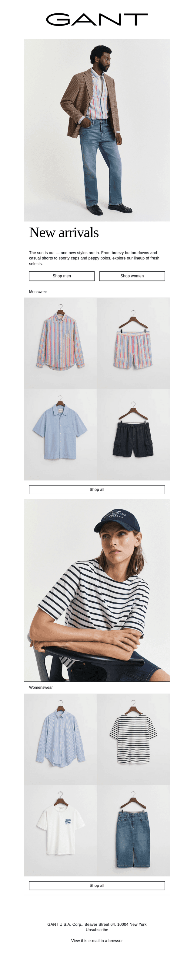 New in: Summer fits