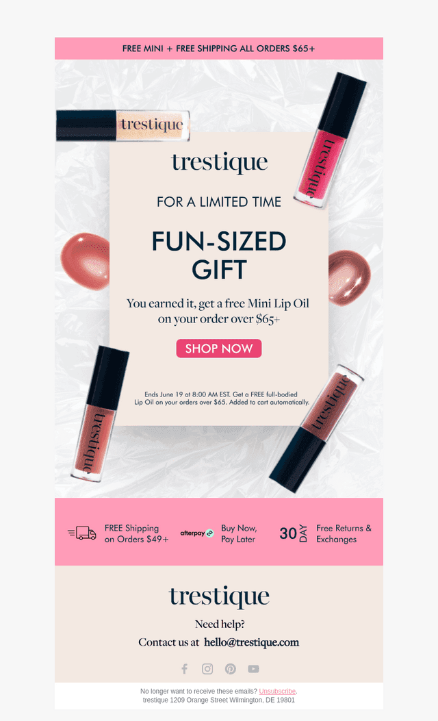 JUST IN! Free MINIS 🥳
