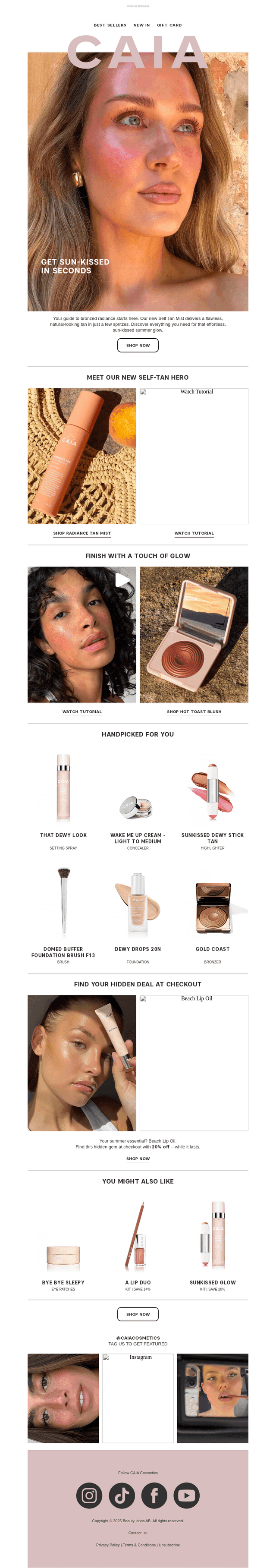 Fake it like it’s real: New Self Tan Mist