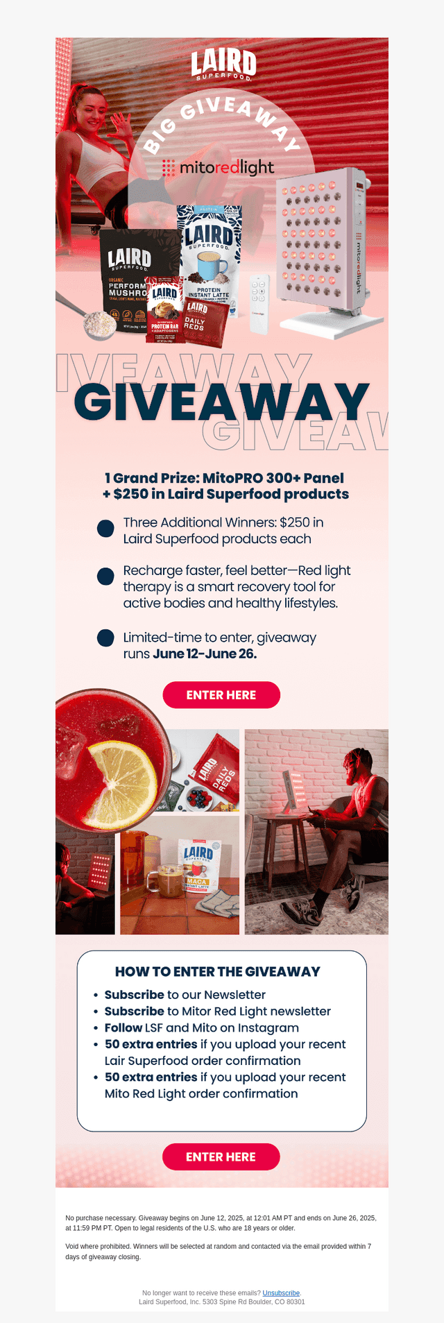Laird Superfood email from Thu, Jun 12, 2025