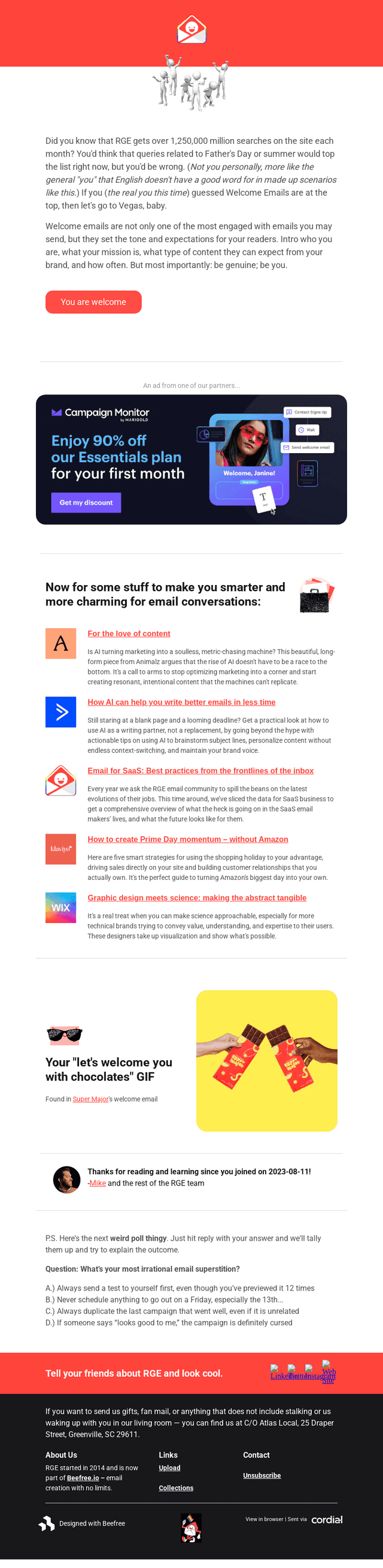 Really Good Emails email from Fri, Jun 13, 2025