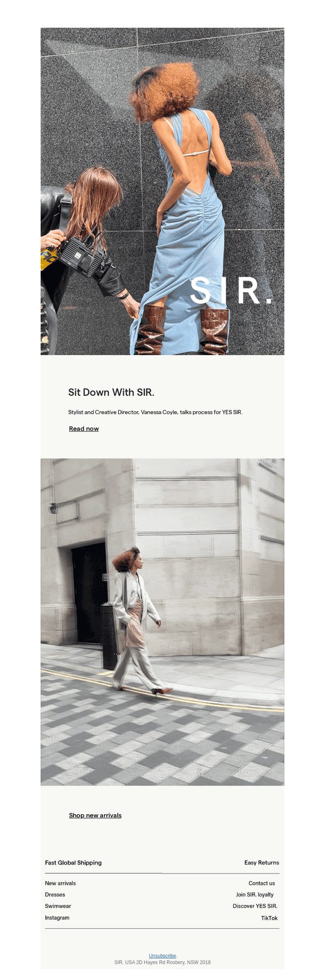 Sit Down With SIR. Vanessa Coyle