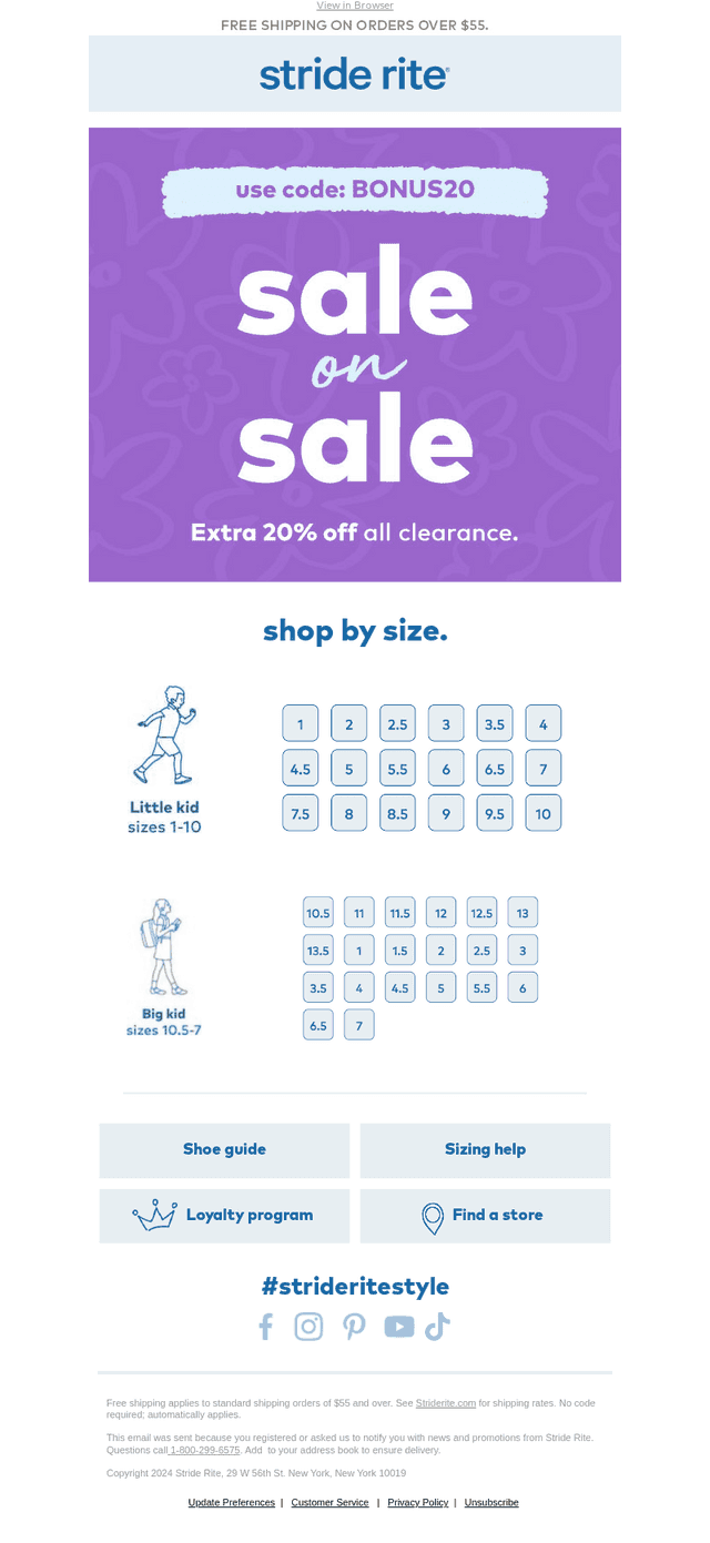 Extra 20% OFF sale items = Serious Steal!