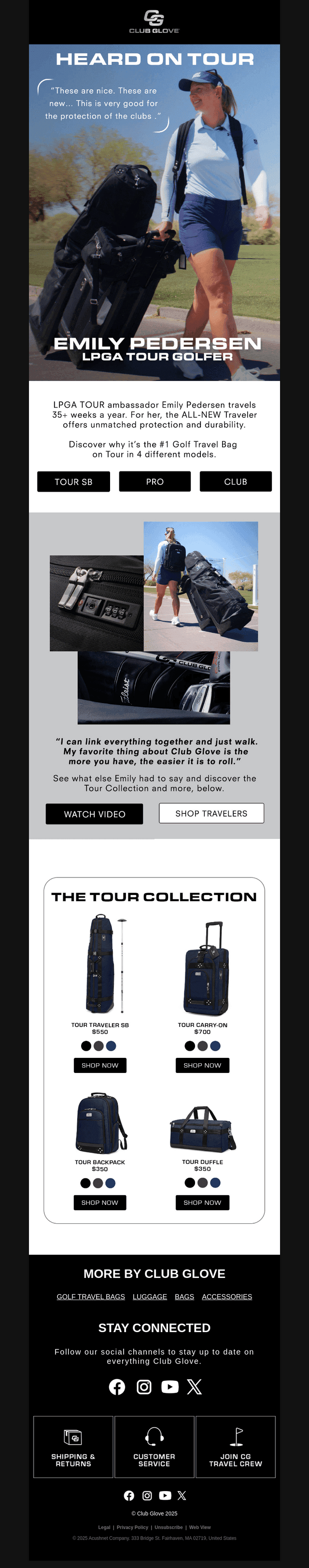 Club Glove email from Thu, Jun 19, 2025