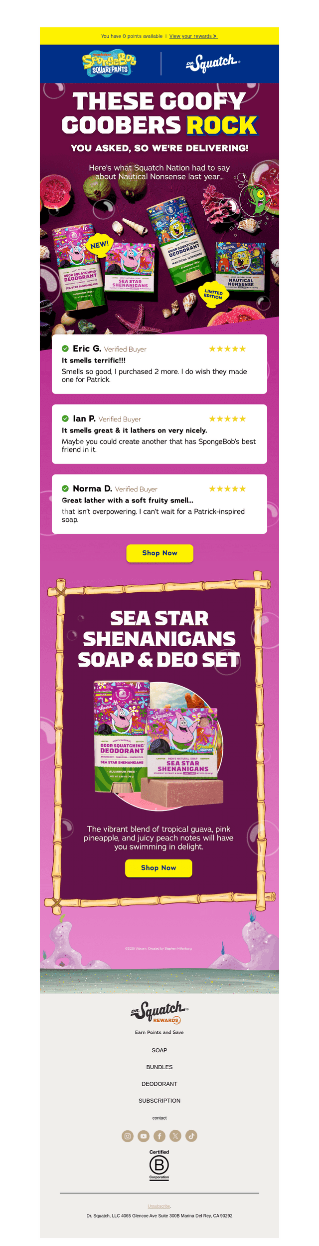 Wumbo on with Sea Star Shenanigans