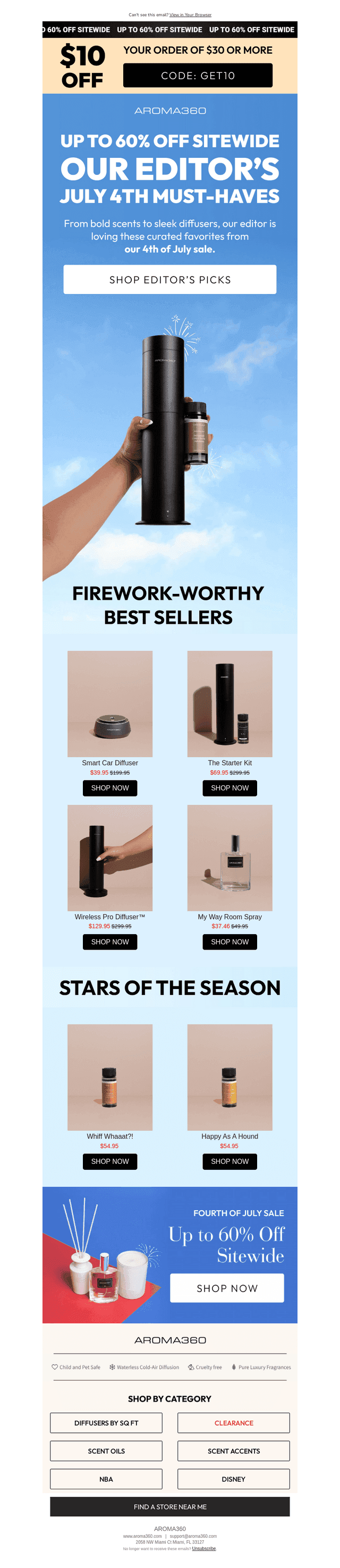 Aroma360 email from Tue, Jun 24, 2025