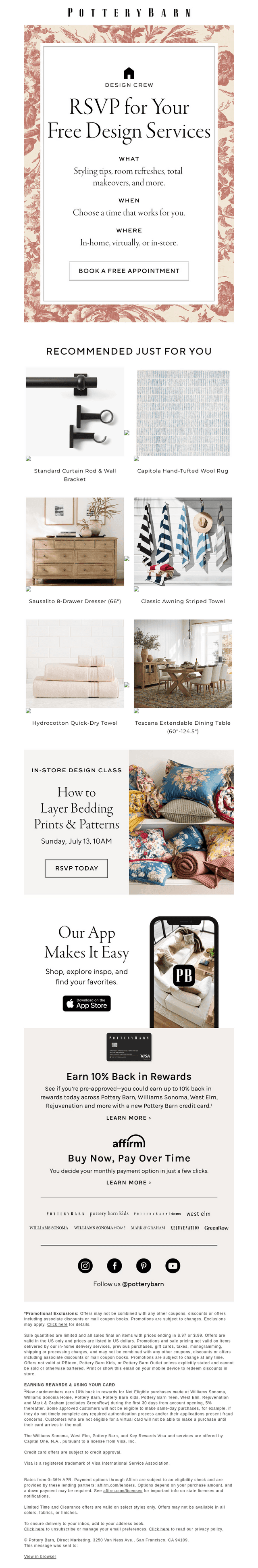 RSVP for FREE Design Services
