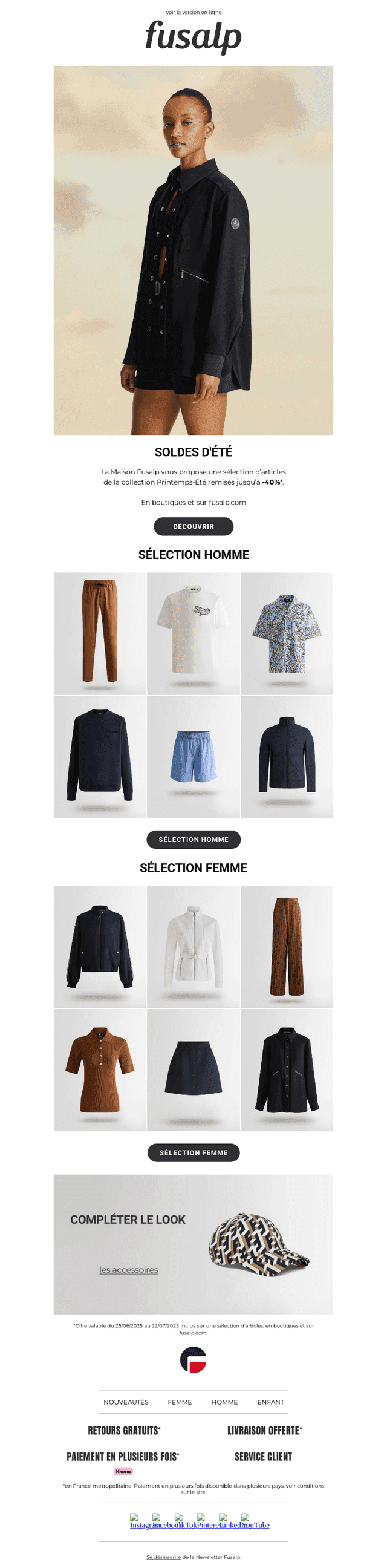 Soldes d'été