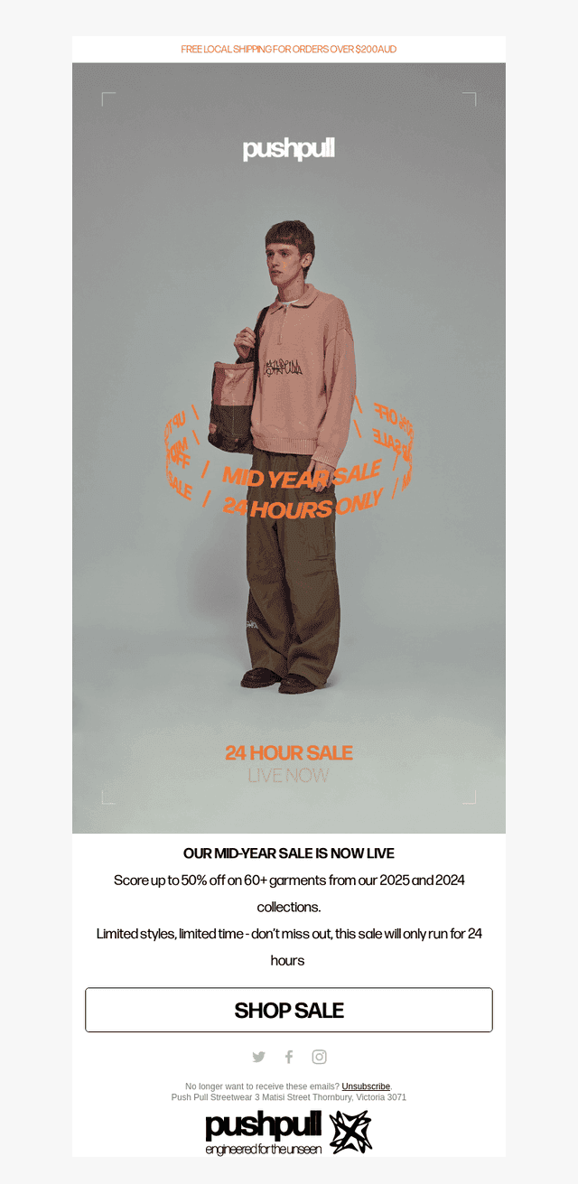 OUR MID YEAR SALE IS LIVE