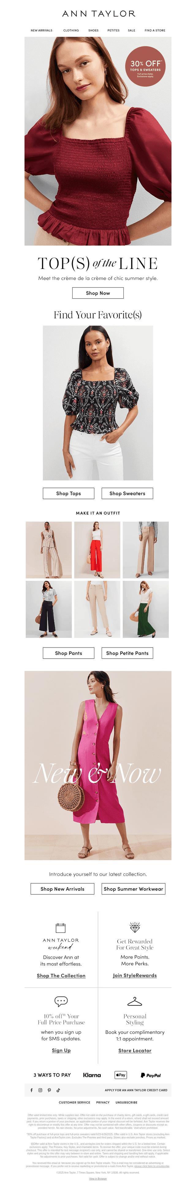 Summer’s Chicest Tops Are 30% Off