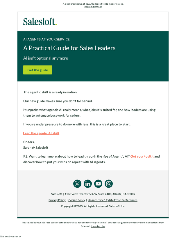 Your practical guide to AI agents