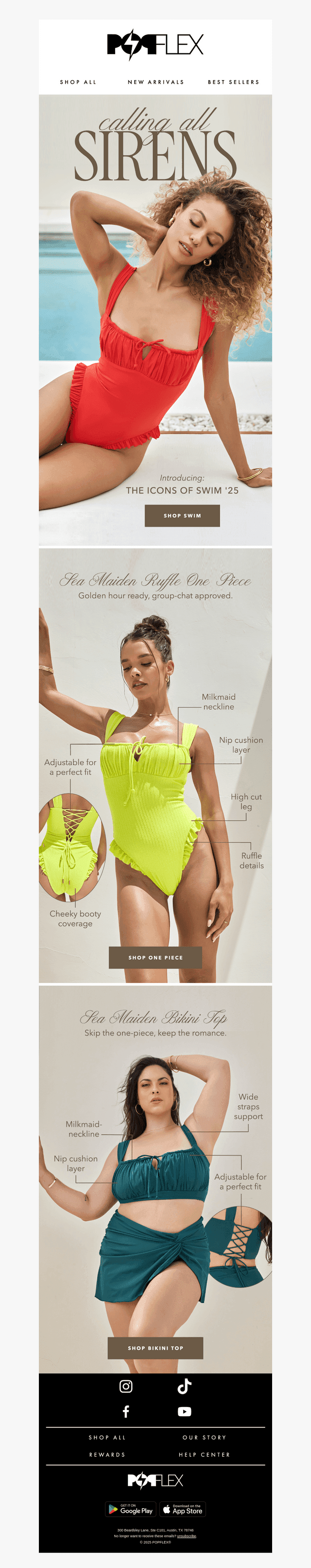 delivered: your sea maiden ootd 🧜‍♀️