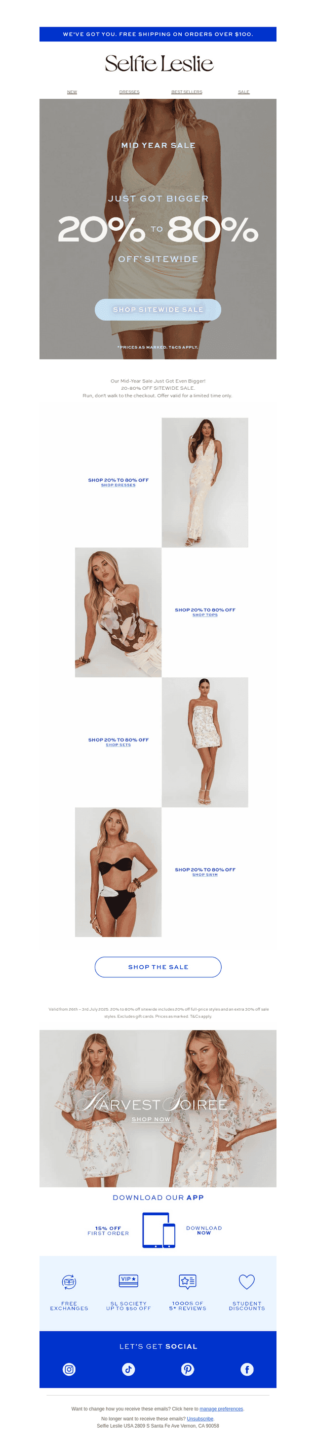 20-80% OFF SITEWIDE 🚨