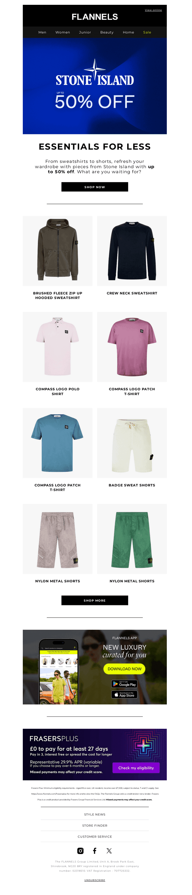 Stone Island | Up to 50% off