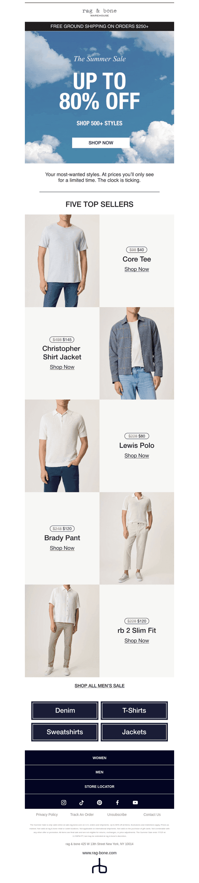 Bestsellers Up to 80% Off