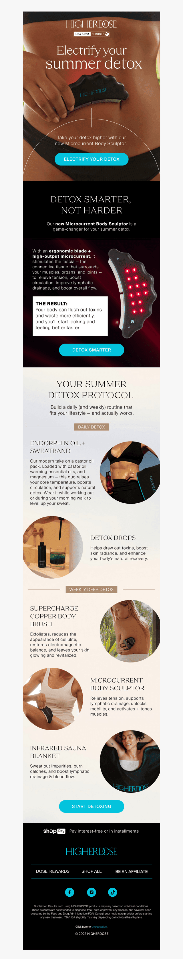 Detox smarter, not harder