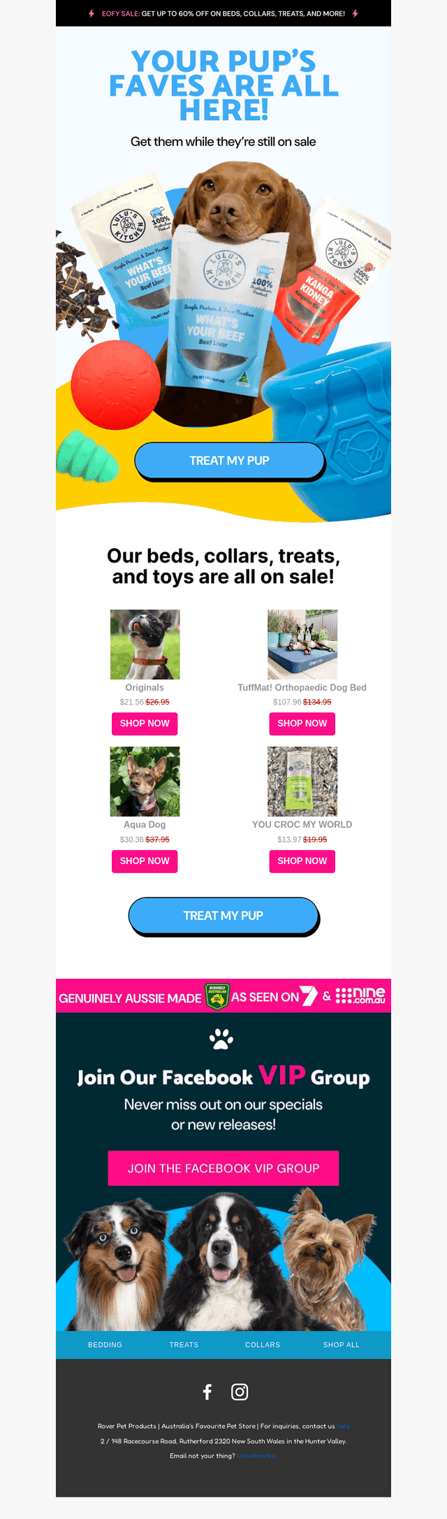 We’ve got something for every pup!