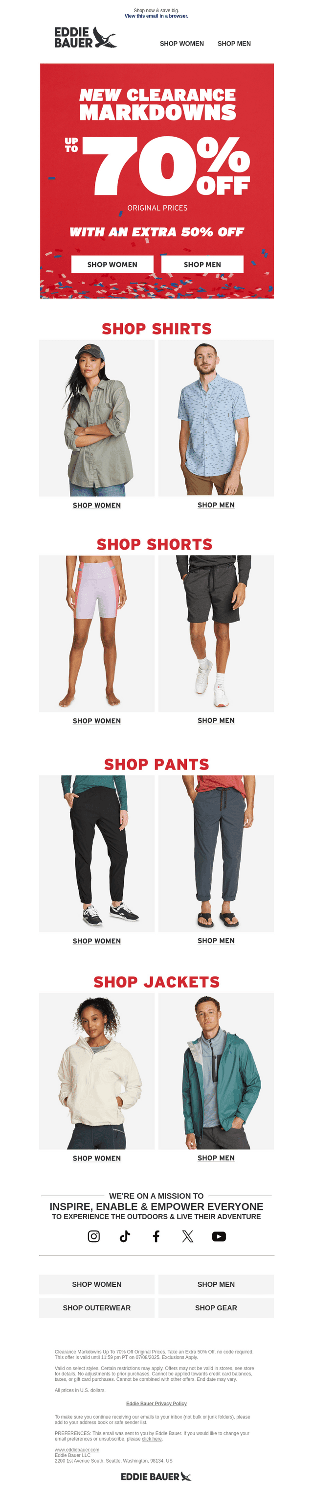 🤩 NEW MARKDOWNS - Up To 70% Off Clearance