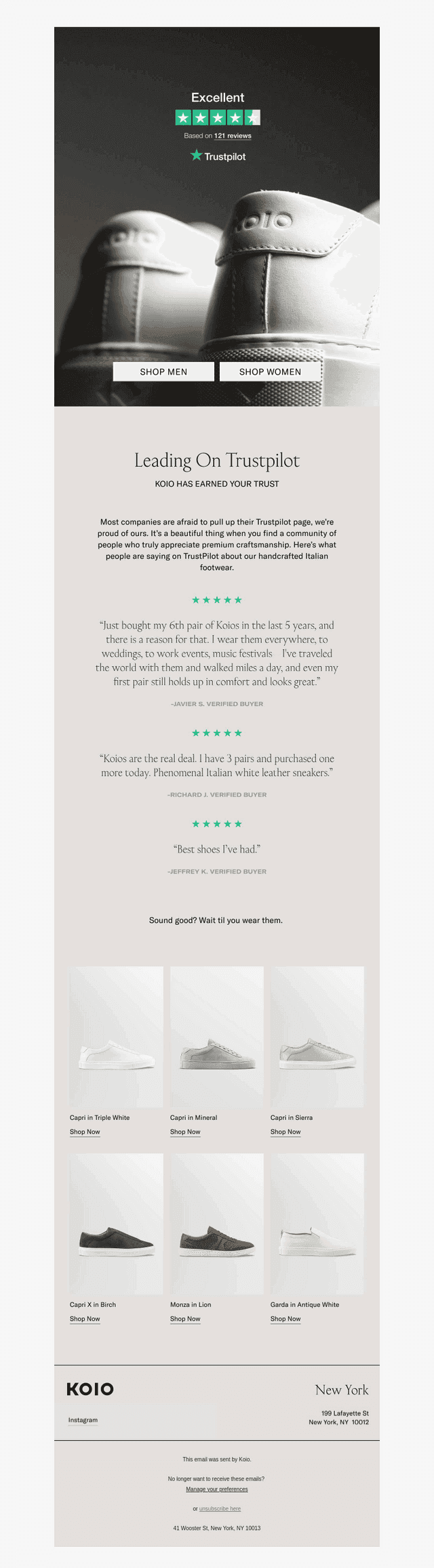 Leading on Trustpilot