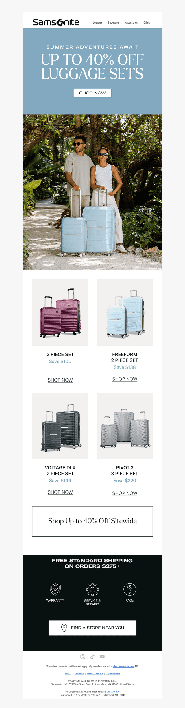 Travel Smart: Luggage Sets From $149.99