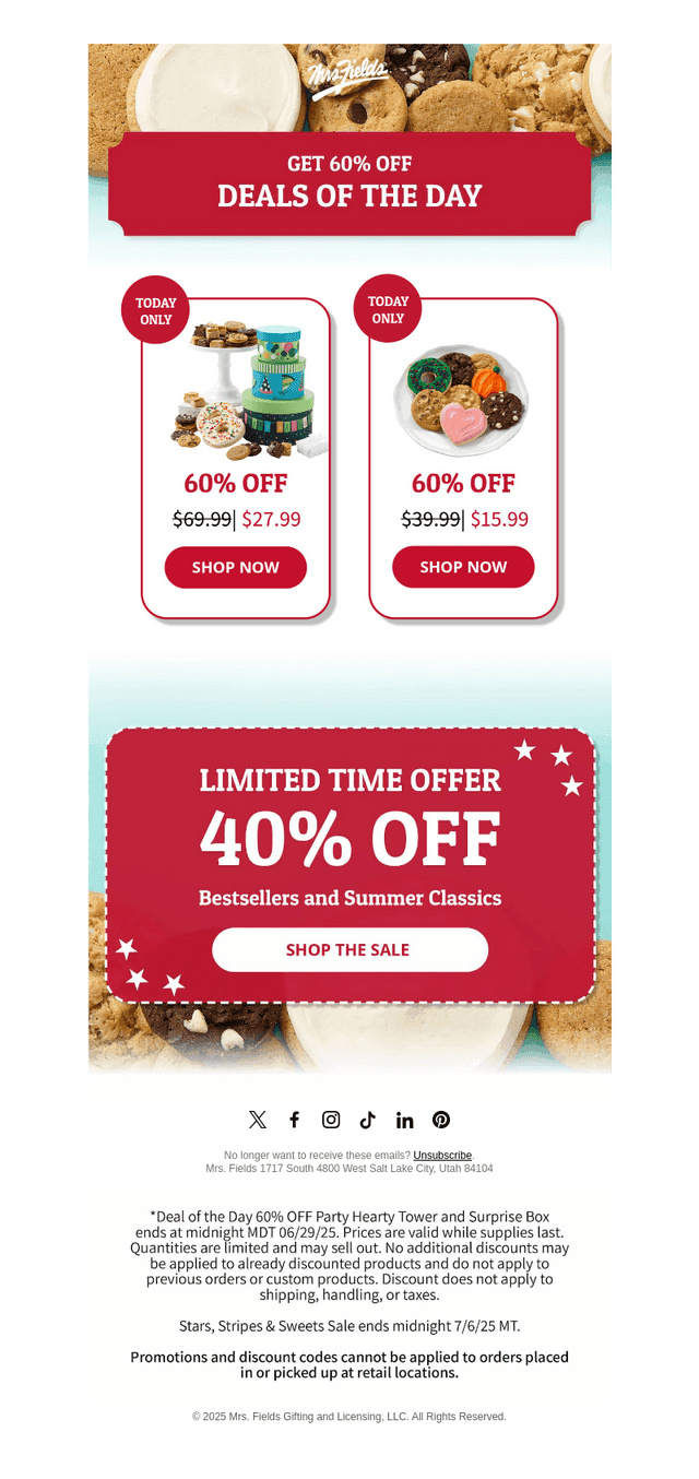 Schedule a Birthday Surprise & Get 60% OFF Today Only!