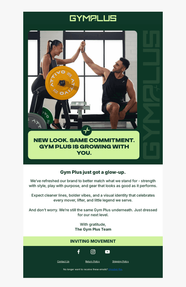 Meet the new Gym Plus