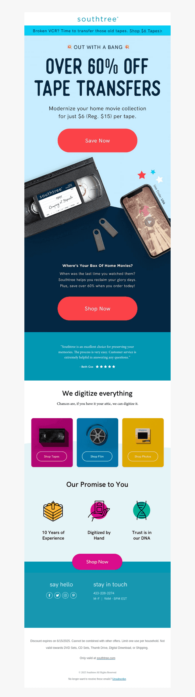 Southtree email from Tue, Jul 1, 2025