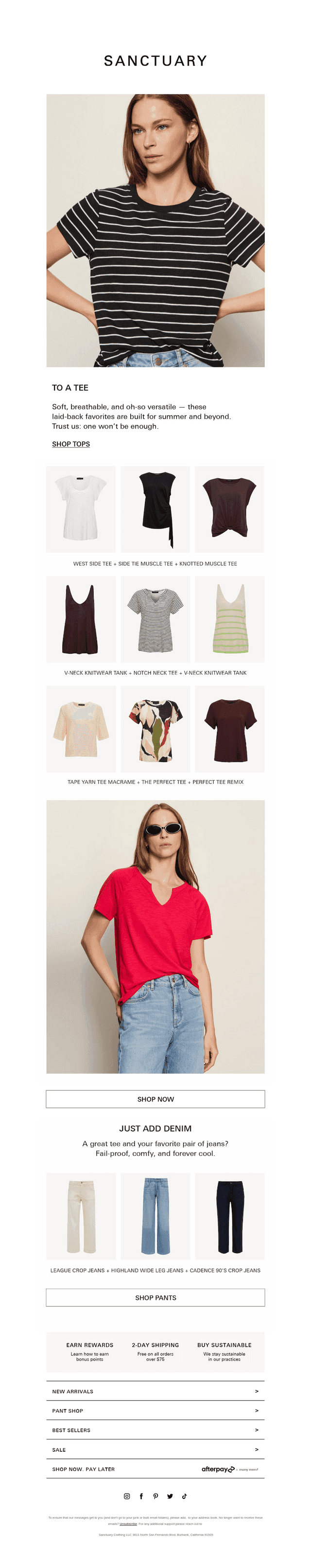 The Summer Tee Edit