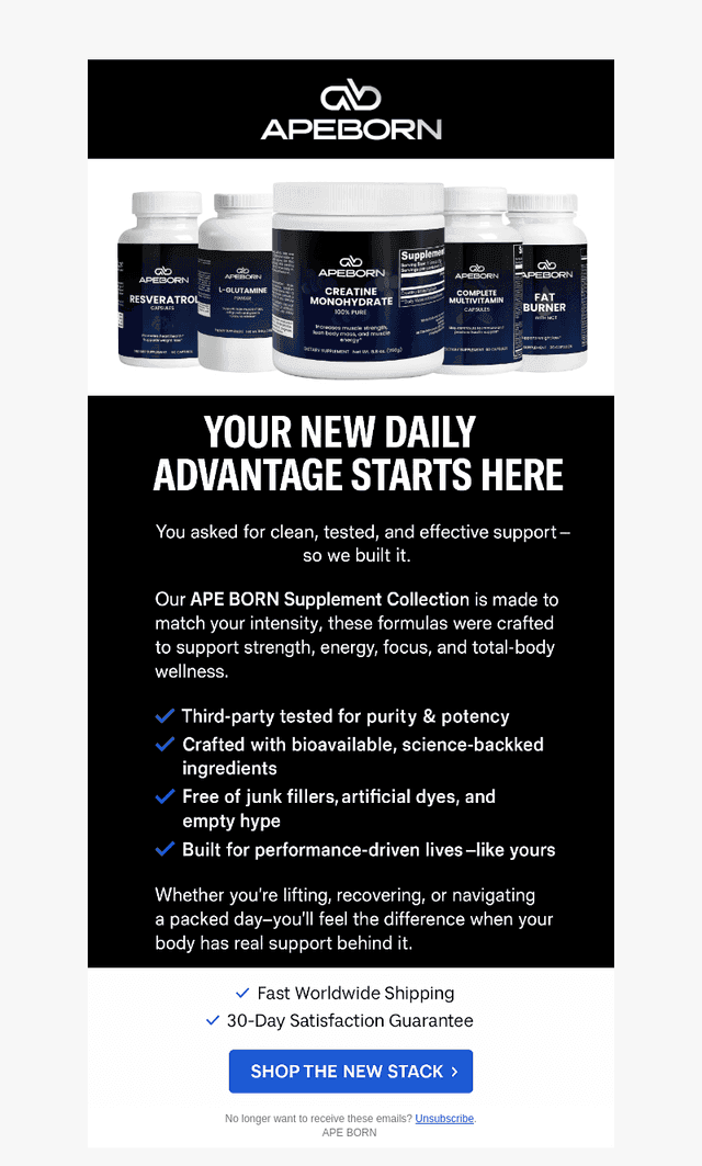 Elevate Your Routine with Clean, Proven Support