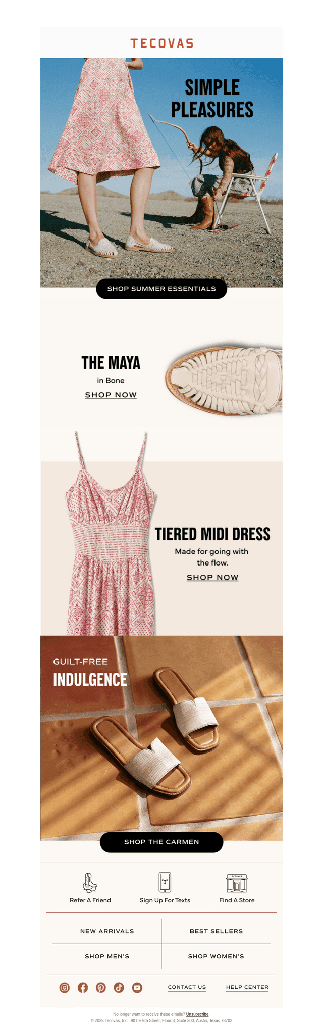 Keep summer simple