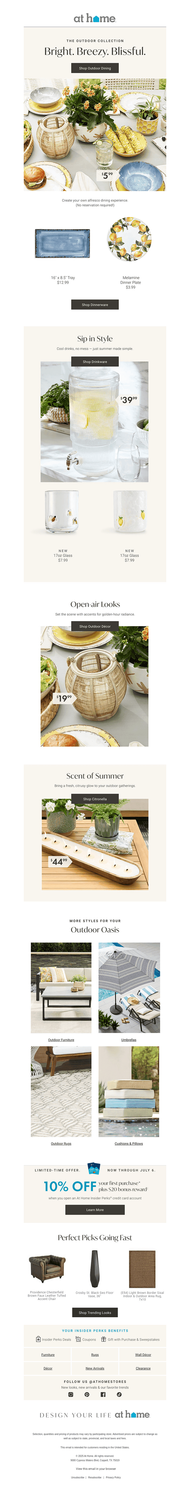 Outdoor Entertaining must-haves 🍽️