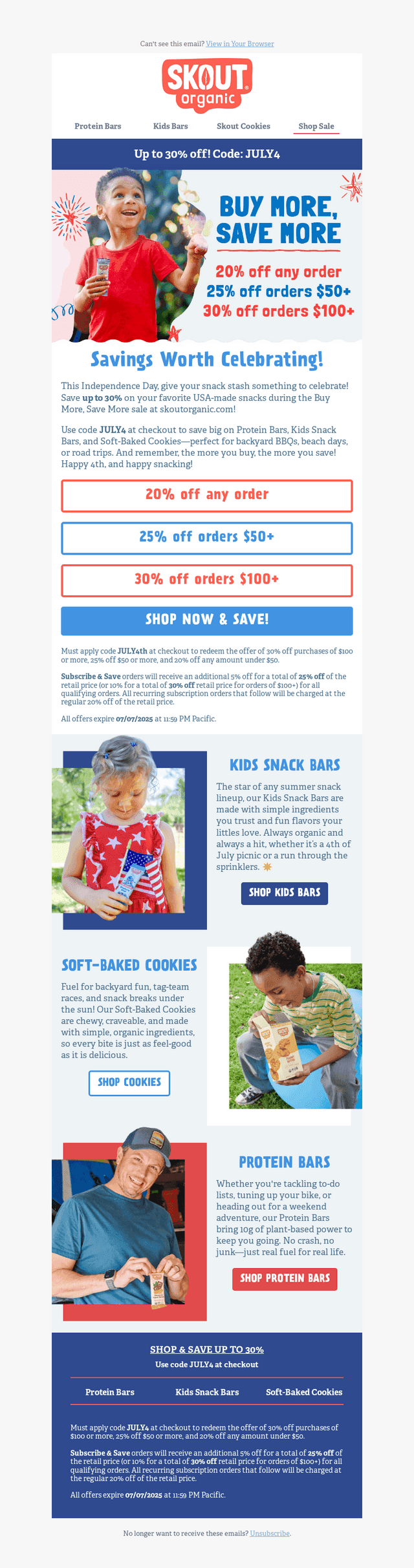 Star-Spangled Savings Inside! 🎆