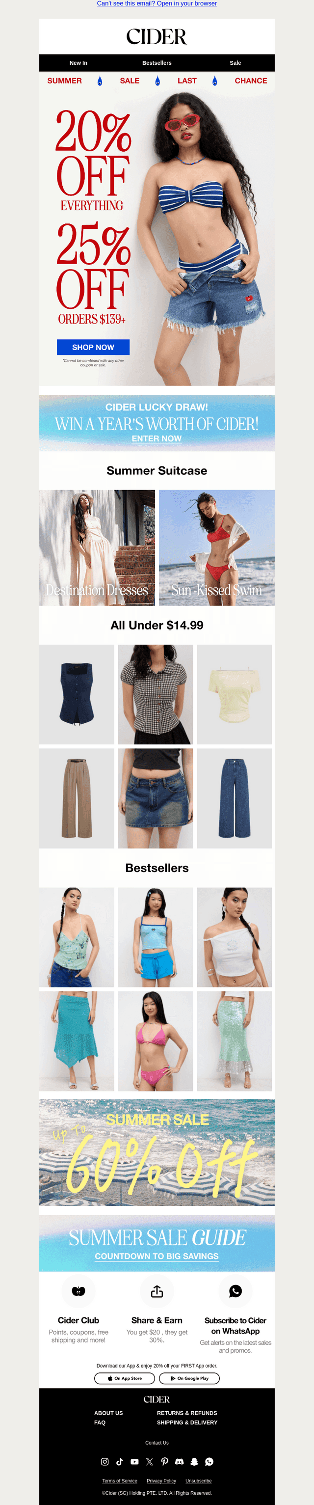 SIT BACK, RELAX, & SALE