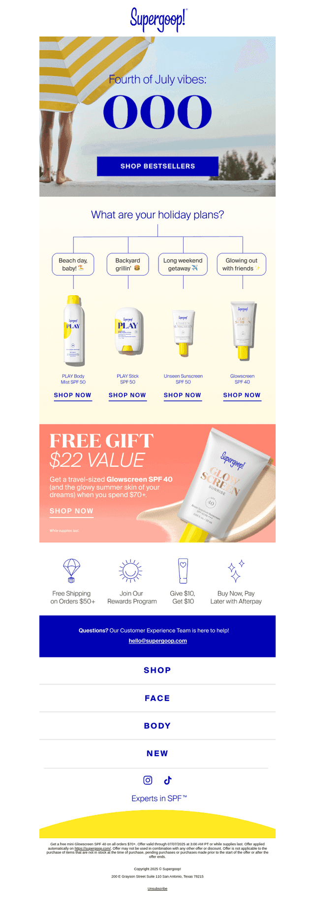 Pick the SPF for your 4th party