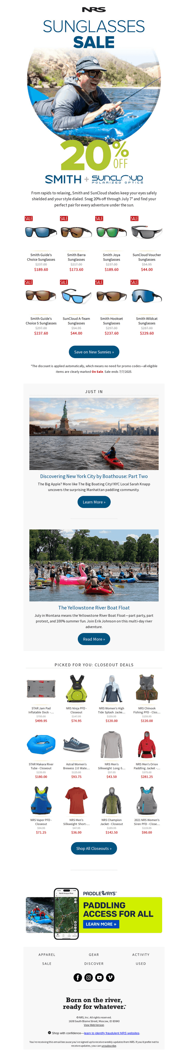 Sunglasses Sale: Save 20% on Smith & SunCloud