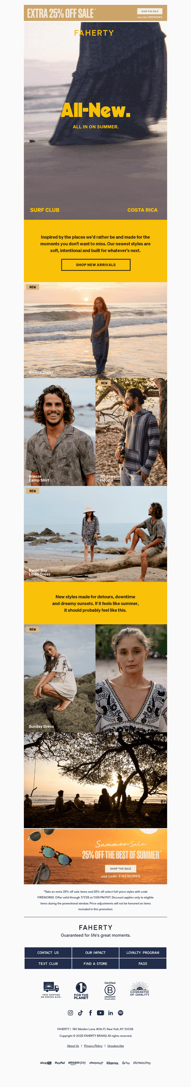 New Styles We're Packing Everywhere