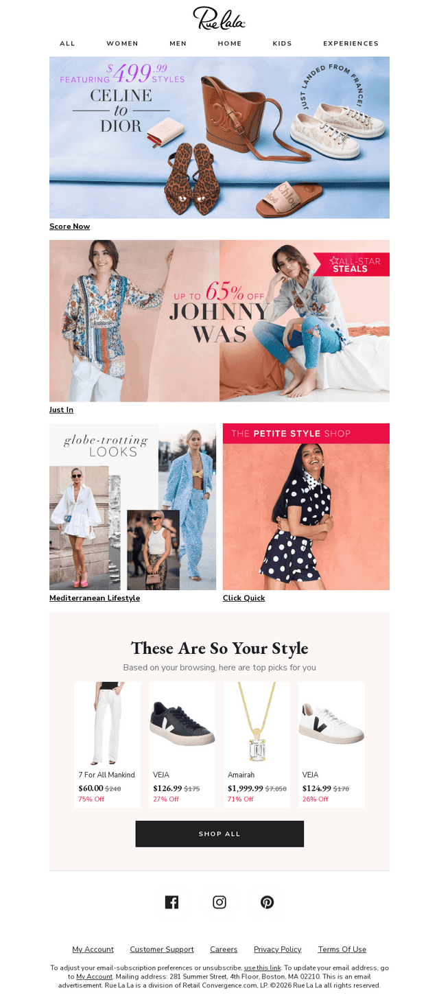 CELINE to Dior with $499.99 Styles (!!!)